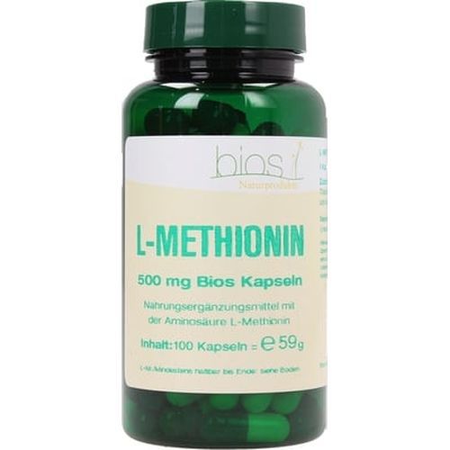 L-METHIONIN 500 mg Bios Kapseln