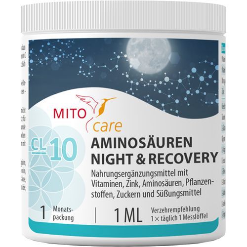 AMINOSÄUREN NIGHT & Recovery MITOcare Pulver